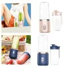 Personal Mini Electric Fruit Juicer, Fruit Juicing Cup Smoothie Blender with