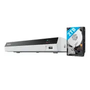 Reolink 12-Channel PoE NVR for 24/7 Continuous Recording(White)