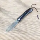 Folding Damascus Steel Folding Knife Lock Back Blade Locking Pocket Scout Camp