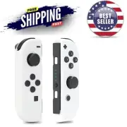 Wireless Controller for Switch Support Dual Vibration Motion White Gaming