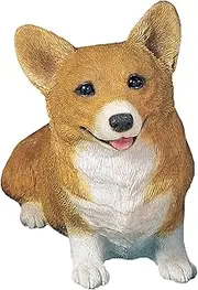 [Sandicast] Original Size Red Pembroke Welsh Corgi Sculpture, Sitting
