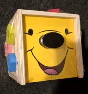Melissa & Doug Winnie the Pooh Shape Sorting Cube