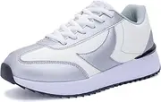 [JARLIF] Women Platform Sneakers LYNSS 1.0 Tennis Walking Chunky Comfortable Lightweight Lace Up Casual Fashion Sneaker