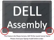 Dell 83GMN New 13.3" Inspiron 13 5378 Touch Digitizer FHD LCD Screen Assembly