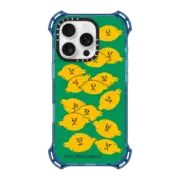iPhone 16 Pro Bounce Case MagSafe Compatible Angry Lemons iPhone Case by Tess Smith-Roberts