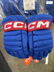 NEW TEAM USA CCM HGPP43 PRO STOCK/RETURN HOCKEY GLOVES 14"