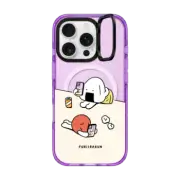 iPhone 16 Pro Impact Ring Stand Case MagSafe Compatible Onigiri&Umeboshi Matching smartphone case by FURIIRAKUN