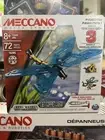 NEW Meccano INSECTS 72 Piece Real Metal Set Makes 3 Models 16205 With Tools