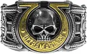 [Starforged] Warhammer 40K Sigil Ring of Ultramar & Ultramarines Space Marine Legion Men's Ring