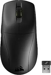 CORSAIR M75 AIR Wireless Ultra Lightweight Gaming Mouse – 2.4GHz & Bluetooth – 26,000 DPI – Up to 100hrs Battery – iCUE Compatible – Black