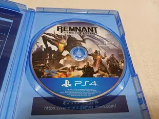 【PS4】收藏出清 SONY 遊戲軟體 遺跡 來自灰燼 Remnant 盒書齊全 正版 日版 現況品 請詳閱說明