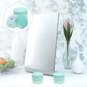 2 Pcs Acrylic Cream Jar Travel Bottle for Refillable Bottles Empty Jars