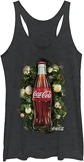 [Coca-Cola] Xmas Blessings Women's Racerback Tank Top