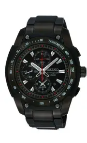 Seiko SNAD49 SNAD49P1 Mens Alarm Watch Chronograph Dual Time RRP $850.00