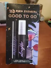 Urban Decay Good to Go Perversion Mascara Setting Spray Lipstick Set New in Box