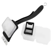 Grillpro 77679 Black & White Grill Brush with Plastic Handle 19.75 L in.