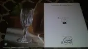 CRISTAL D'ARQUES-DURAND France CLASSIC - Set of 4 ICED TEA GLASSES GOBLETS - NEW