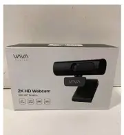 Webcam 2K with Dual Microphones & Autofocus / Cam