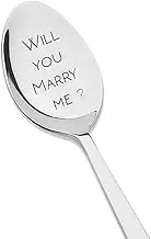 Proposal Gifts Will You Marry Me Spoon for Her Him Novelty Marriage Proposal Props Ideas Decorations Newly Engaged Gifts for Girlfriend Boyfriend Fiance Fiancee