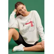 NWT Wildfox Vanilla Coca-Cola Polar Friends Sweatshirt Sommers Size S M L XL