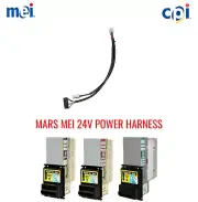 MEI MARS VN 2521 110 VOLT DBV BILL ACCEPTOR / VALIDATOR HARNESS