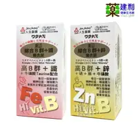 在飛比找樂天市場購物網優惠-人生製藥 渡邊 綜合B群+鐵/B群+鋅 90錠 -建利健康生