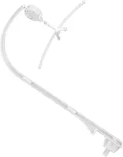 ibasenice 1 Set Bed Bell Bracket Crib Brackets Cot Bed Bell Holder Bed Bell Supporting Bracket Bed Bell Supporting Stand Plastic White