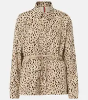 [Moncler] Moncler Saulon technical twill field jacket UK 10 beige