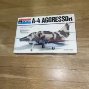 Monogram A-4 Agressor Jet Fighter 1:48 Scale OBSI New In Box