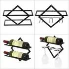 Decor Free Combination Wine Rack Wall Mount Metal Wine Bottle Holder Bar