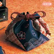 Japan Embroidery SASHIKO KIT OLYMPUS KINTYAKU BAG with thread Needle