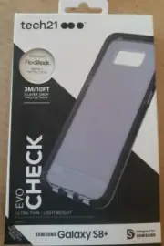 Tech21 Evo Check Drop Protection Case for Samsung Galaxy S8 plus Smokey/Black