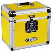 Odyssey KLP1 Record/Utility Case for 70 12-Inch Vinyl Records and LPs, Yellow