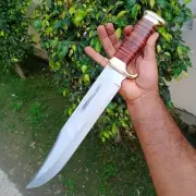 Handmade JW Outback Crocodile Dundee Bowie knife D2/c430 tool steel Gift for men