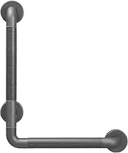90° Right Angle Bathroom Grab Bar, 304 Stainless Steel Non-Slip Bathroom Handle with Safety Glowing Circle for Kitchen Bedroom Bathtub(50x70CM)