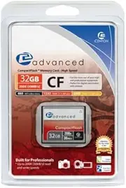 Centon 200X CF Type 1-32 GB Flash Card 32GBACF200X (Silver)