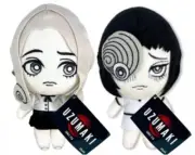 Junji Ito Uzumaki Kirie & Azami 8" Plush Set *NEW w/ Tag* 2024 Horror Manga Lot