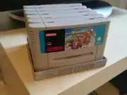Nintendo Super Nintendo Famicom Game Holder PAL SNES Console Cartridge