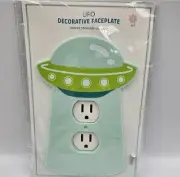 Alien Spaceship Decorative Faceplate Electrical Cover Target New