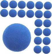 Toddmomy 50pcs Soft Foam Baseballs Lightweight Eva Foam Balls for Training Indoor Safe for and Reusable Tossing Balls for Birthday Party Activities