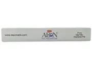 AEON Nail Files Buffer Shape Sponge Square Silver Fine 180/180 Grit 1 pc