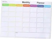 OFFSCH Fridge Schedule Sticker A3 Erasable Magnetic Calendar Family Organizer Magnetic Message Board Easy to Use