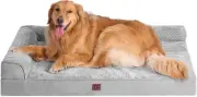 Memory Foam Dog Bed Xlarge Sized Dogs, Extra Large Dog Bed Orthopedic with Washa