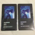 SMTOWN MUSEUM 周邊 SHINEE書籤