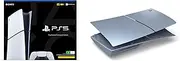 PS5 Digital Console (Slim) + Silver Cover