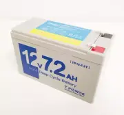 Tpower 12V 7.2AH SLA AGM Deep Cycle Battery Same Size as 12V 7ah 4 NBN Longer