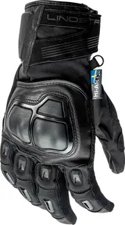 Lindstrands Sveg, gloves waterproof unisex , color: Black , size: 14
