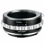 K&F Concept Adapter for Pentax DA lens to Leica SL TL TL2 CL Sigma fp S1 S1R S1H