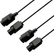 Gamer Gear Controller Extension Cable Cord compatible with Nintendo N64 Controller 1.8m / 6ft - 2 Pack