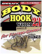 Decoy Worm Hook WORM 23 Body Hook #6